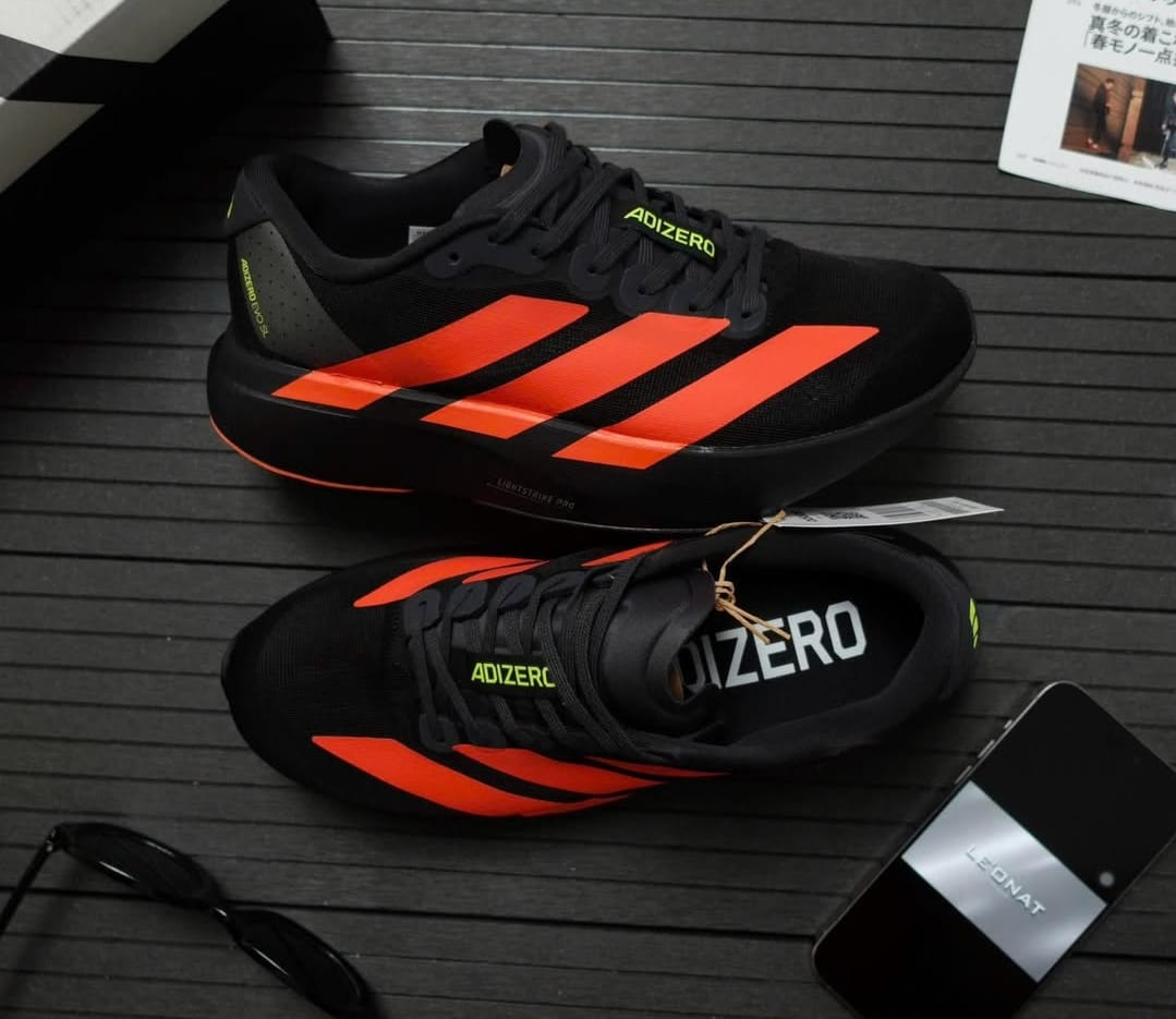 Adidas Adizero Evo SL Carbon Lucid Red